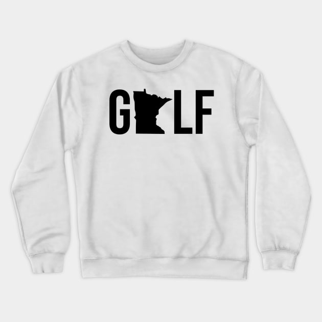 Minnesota Golf Crewneck Sweatshirt by rustyskate